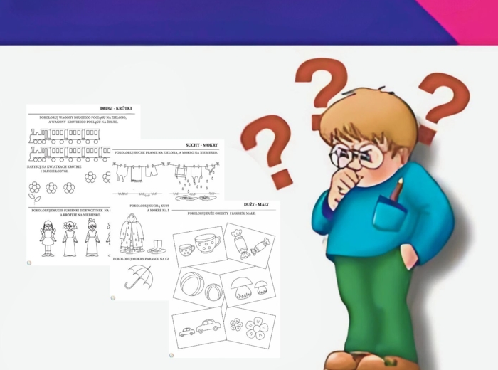 PRZECIWIEŃSTWA. ZADANIA PRZEDSZKOLAKÓW.