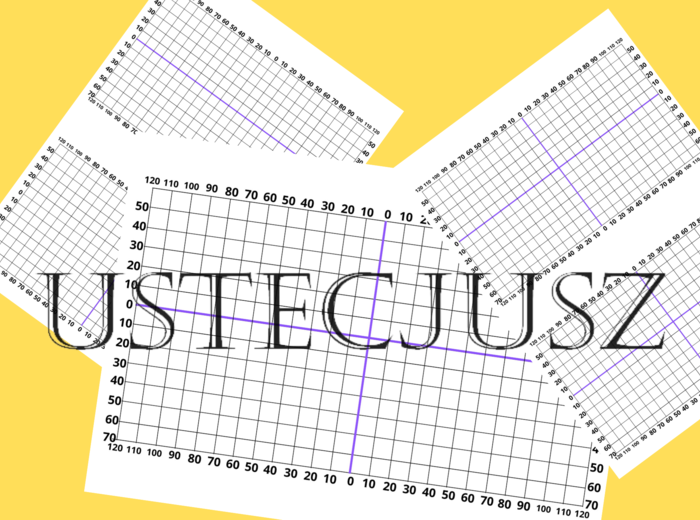 Siatka - do ćwiczeń współrzędnych geograficznych