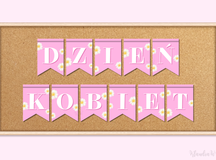 Girlanda na Dzień Kobiet (PDF)