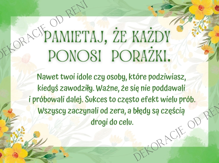 Jak poradzić sobie z porażką