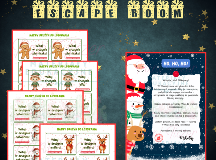 ESCAPE ROOM - Boże Narodzenie