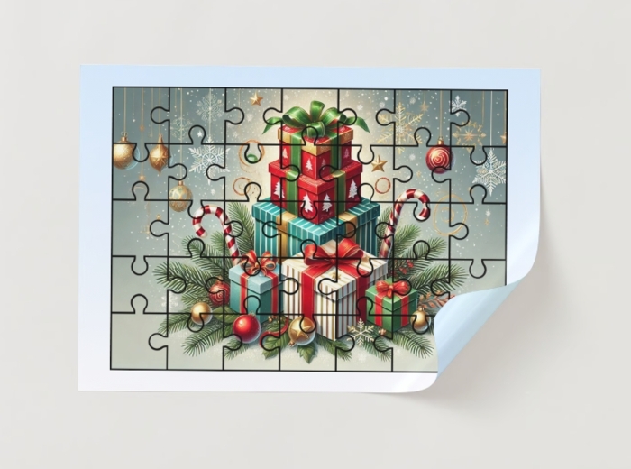 Puzzle świąteczne