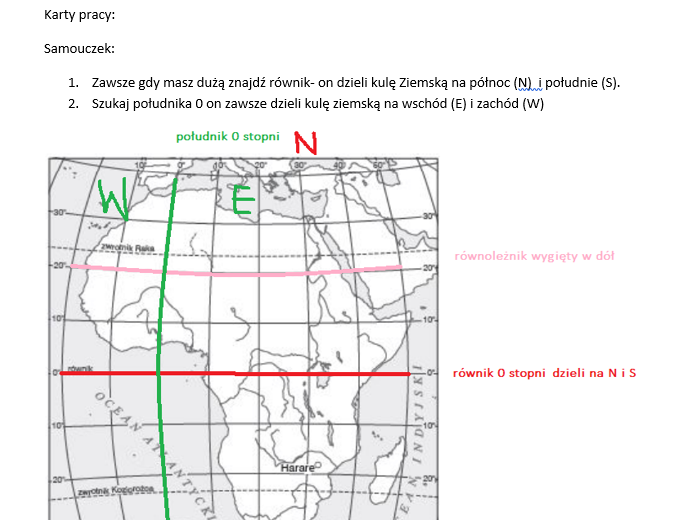 Klasa 6: Wspołrzędne, klimatogramy, roślinność