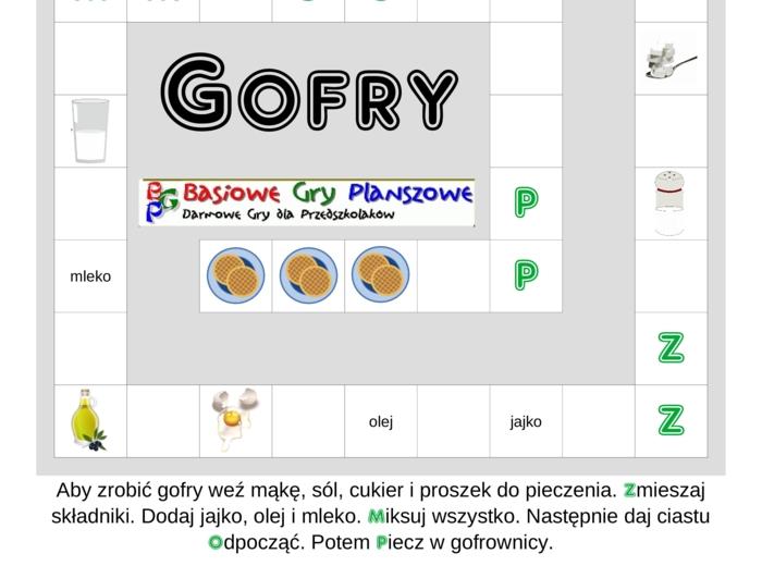 Gofry – Gra planszowa