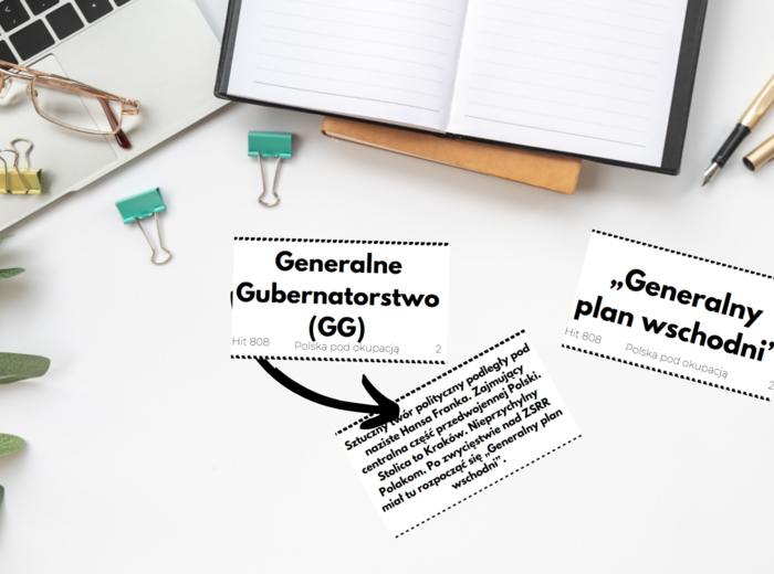 Fiszki Hist 808 Polska pod okupacją