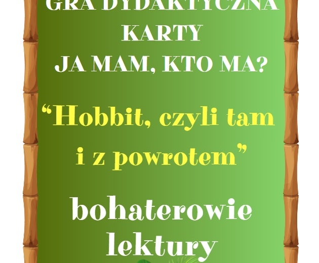 Hobbit J.R.R. Tolkien "Ja mam, kto ma..." bohaterowie
