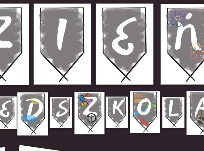 Napis na dzień przedszkolaka