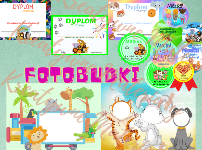 Dzień Zwierząt (scenariusz zajęć + materiały)