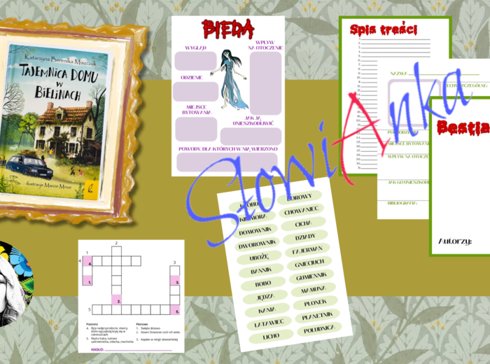 Zestaw materiałów dydaktycznych do omówienia lektury „Tajemnica domu w Bielinach” + PREZENTACJA GRATIS
