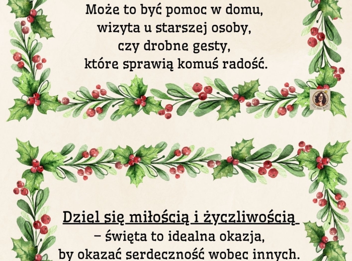 Rady na Boże Narodzenie-gazetka.