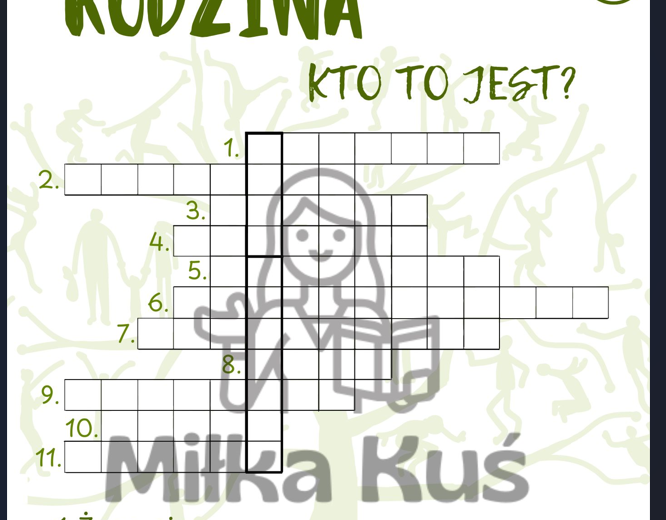 Krzyżówka - rodzina B1