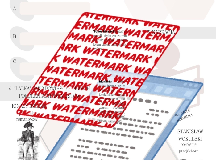 📒Notatnik maturalny – Pozytywizm (wprowadzenie, Lalka, Potop, Zbrodnia i kara)