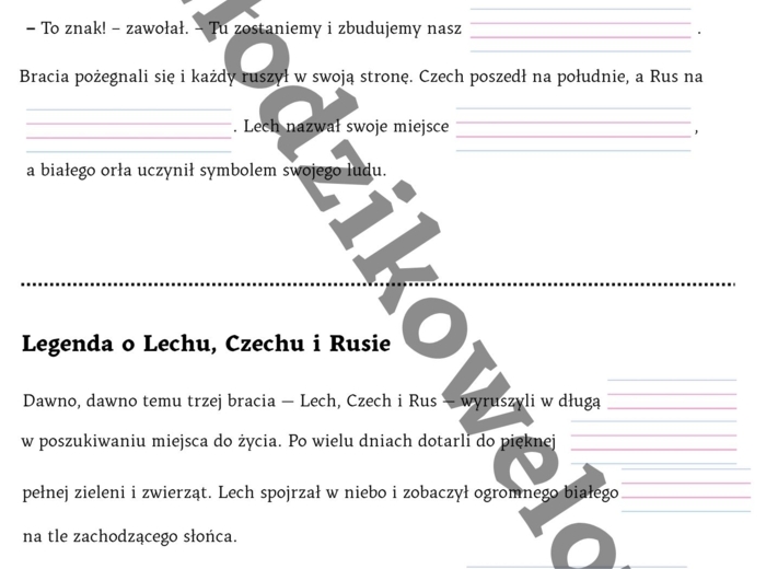 Jak powstawała Polska- legendy w wersji kieszonkowej