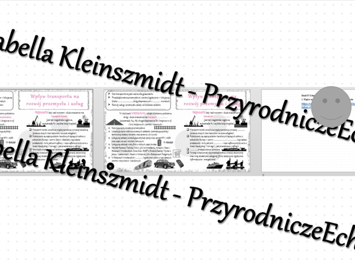 Minizestaw na temat „Wpływ transportu na rozwój przemysłu i usług” – sketchnotka + karta pracy w power point + gratisowy link do prezentacji multimedialnej niekomercyjnej wykonanej w genial.ly do indywidualnego pobrania i użycia do celów niekomercyjnych.