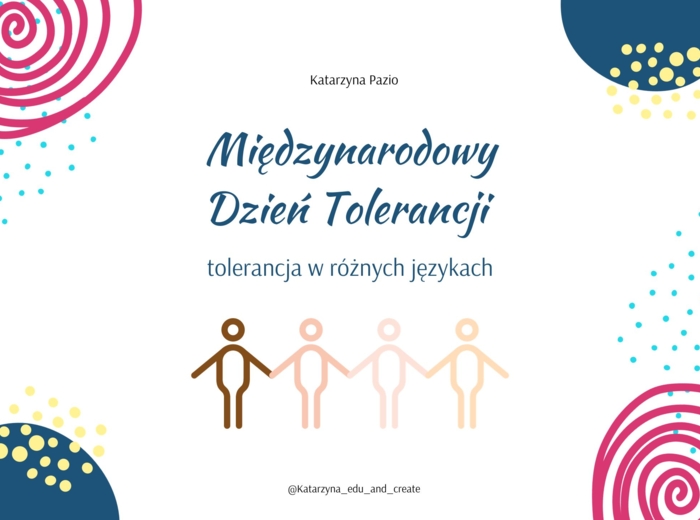 tolerancja w różnych językach - plakaty