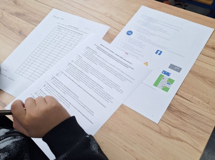 Test - egzamin - karta rowerowa