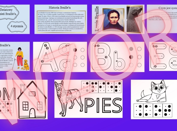 Światowy Dzień Braille’a - Materiały edukacyjne