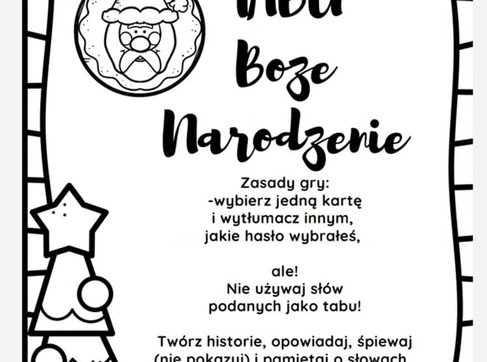 Gra Tabu - Boże Narodzenie