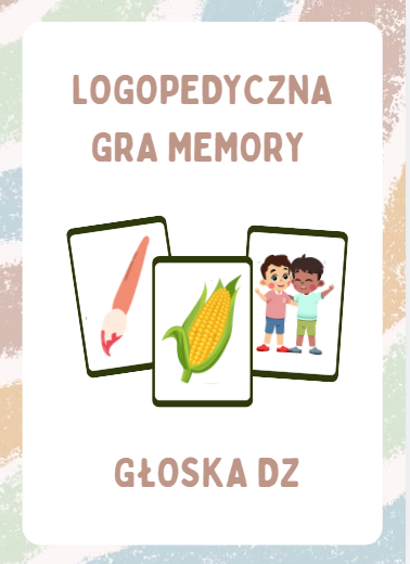 Logopedyczna Gra Memory DZ – Idealna do Terapii z Dziećmi