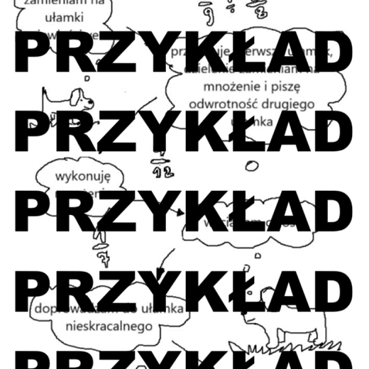 Algorytm dzielenia ułamków zwykłych