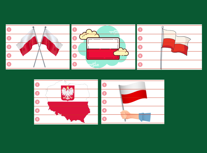 11 LISTOPADA – Święto Odzyskania Niepodległości - PUZZLE – biblioteka – świetlica – przedszkole – 10 wersji