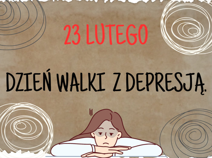 Dzień Walki z Depresją - gazetka ścienna.