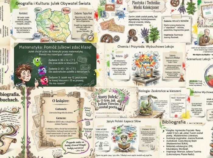 Rany Julek! Jak Julian Tuwim został poetą – Kompletny Materiał Edukacyjny PDF