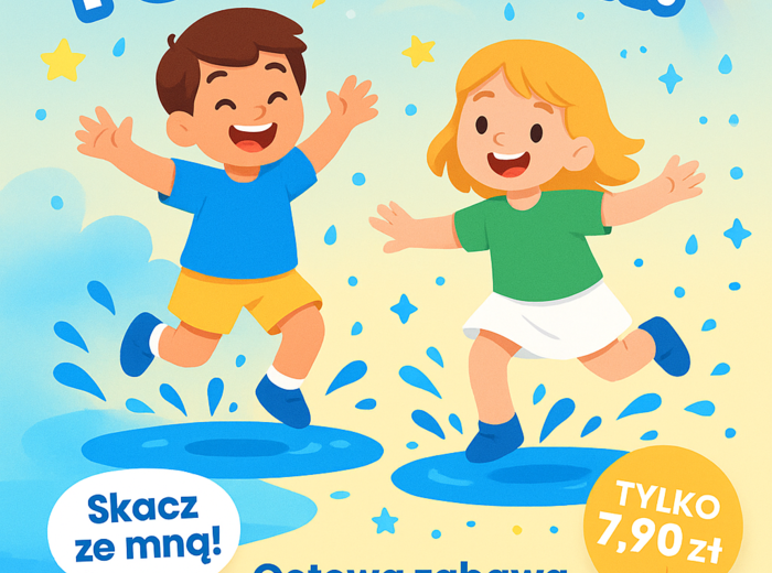 Zabawa ruchowa: "Skaczemy po kałużach"