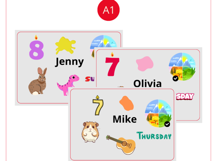 Speaking Cards For Kids