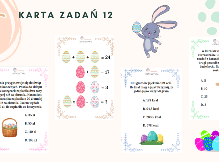 KARTA ZADAŃ 12 - WIELKANOC
