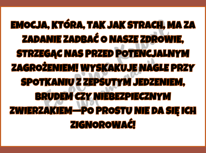 Emocje wokół nas - gazetka tematyczna
