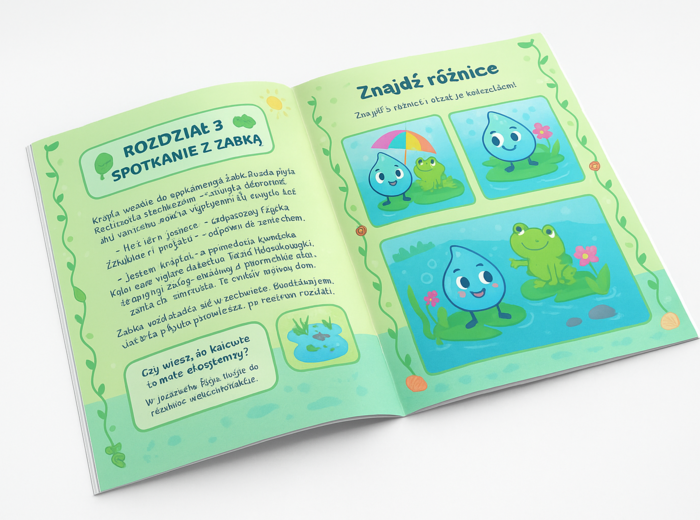 Książeczka „Przygody Kropli”