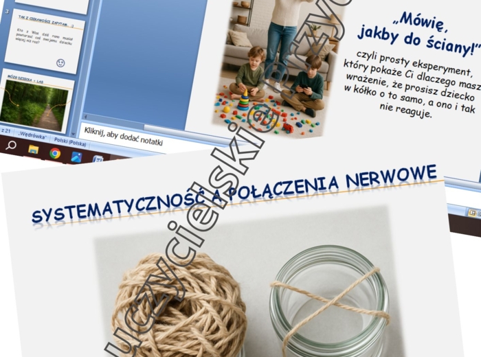 Warsztat dla rodziców / nauczycieli "Mówię, jakby do ściany!"- scenariusz, prezentacja, plakaty, karty pracy, ulotki