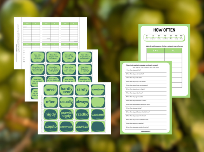 PRESENT SIMPLE 11 - przysłówki częstotliwości