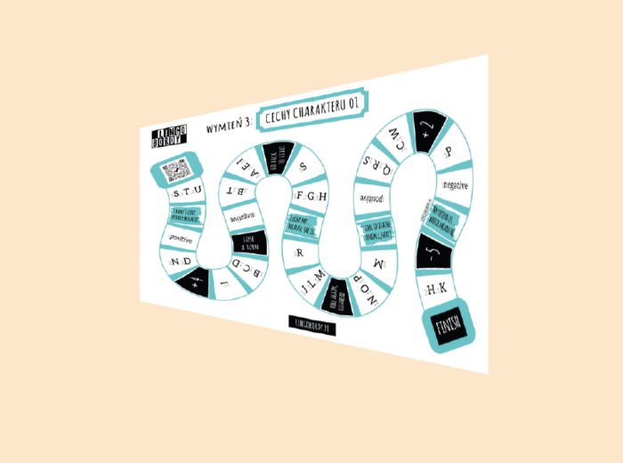 CECHY CHARAKTERU 01 - gra planszowa