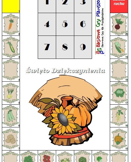 Święto Dziękczynienia – Gra planszowa