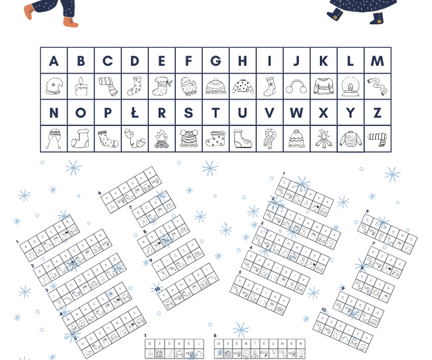 Logopedia - zimowe kodowanie głoska cz - dż