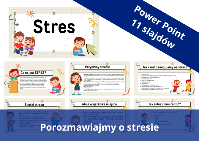 Stres - prezentacja + gazetka