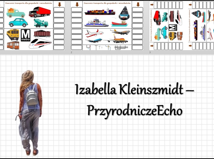 Notatka okienkowa „Znaczenie transportu dla gospodarki i mieszkańców”, „Rodzaje usług. Łączność i transport” w pdf. Geografia 7 dział „Usługi w Polsce”.