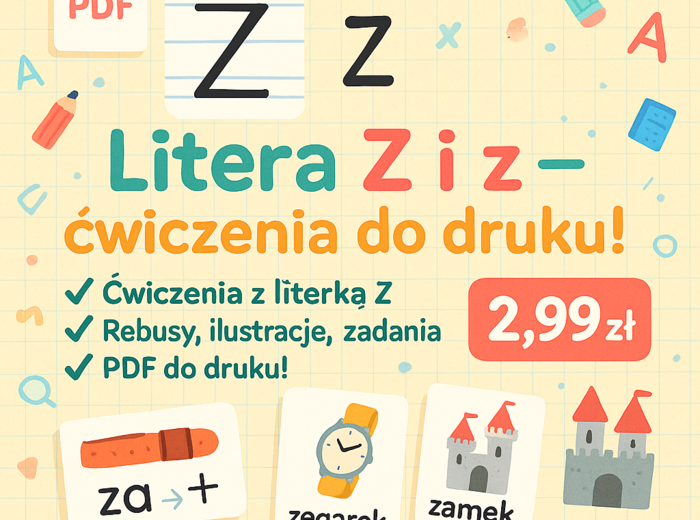 Z i z. Karta pracy. Sprawdzian