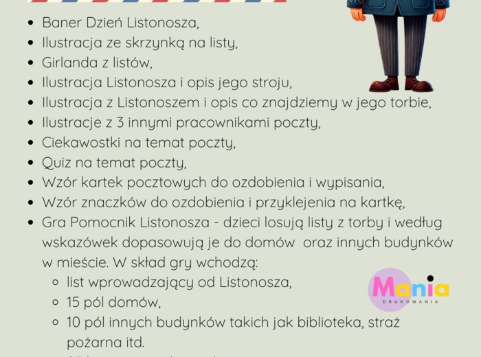 Dzień Listonosza / Dzień Poczty / Dzień Znaczka pocztowego