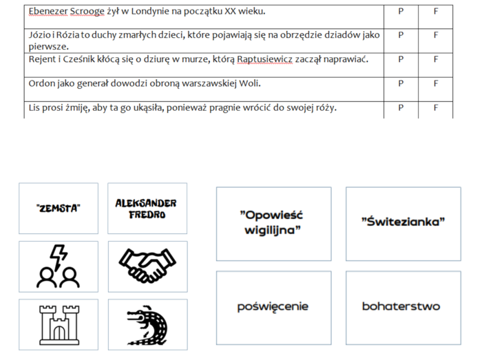 Powtórka na dobry start (lektury kl. 7)