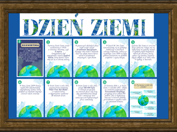 Gazetka na Dzień Ziemi