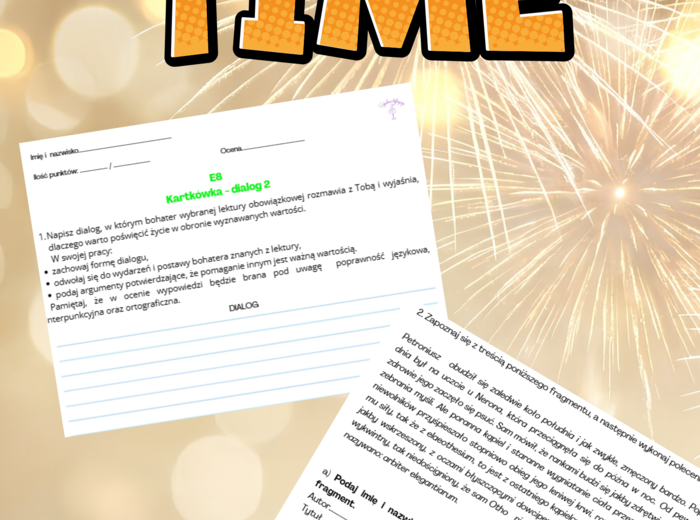 Kartkówka E8 - dialog 2