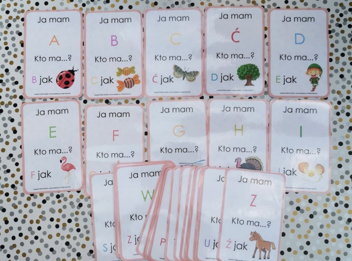 Ja mam, kto ma ? - alfabet