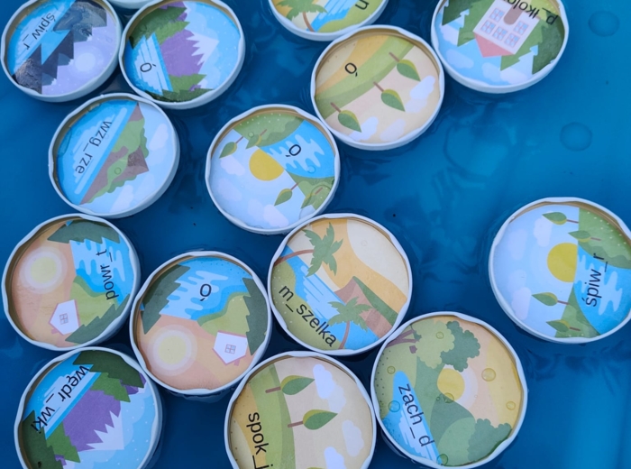 Memory ortografia "ó", "u" - wakacje