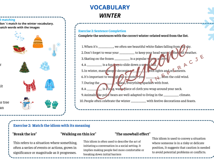 Język angielski - gotowa lekcja. Frozen. A2