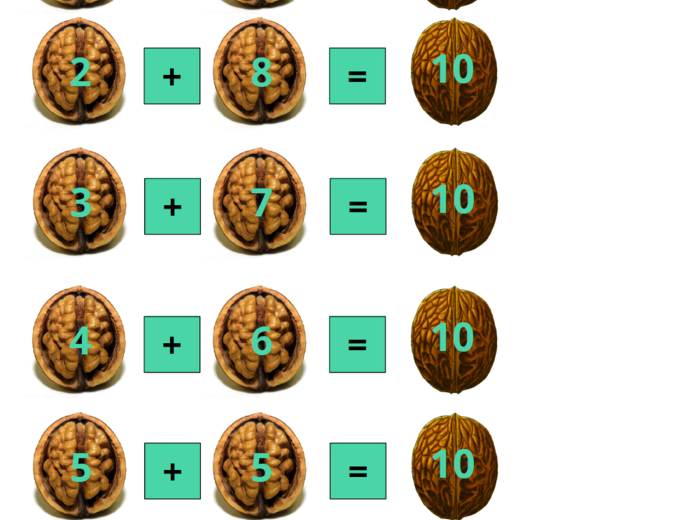 Jesienna matematyka – zabawa matematyczna