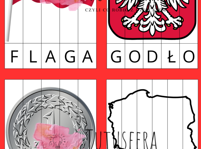 POLSKIE SYMBOLE NARODOWE - 11 LISTOPADA