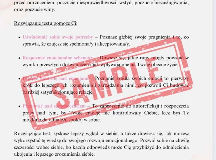 Odkryj swoje rany emocjonalne